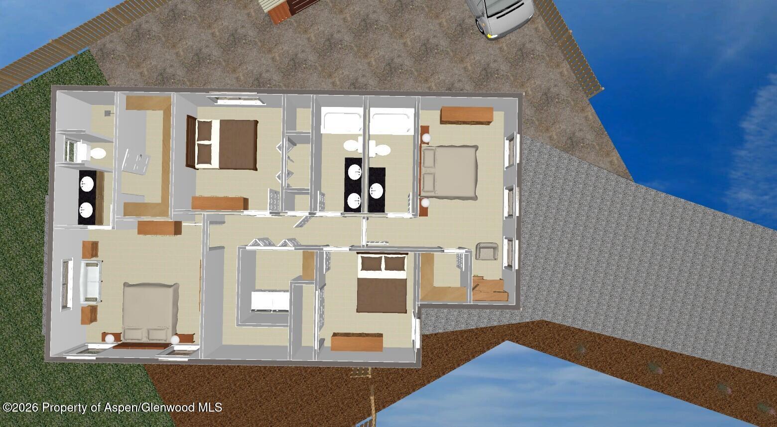 1631 Walnut Loop Rifle, CO 81650 - Photo 6 of 6 a view of a living room and entry way