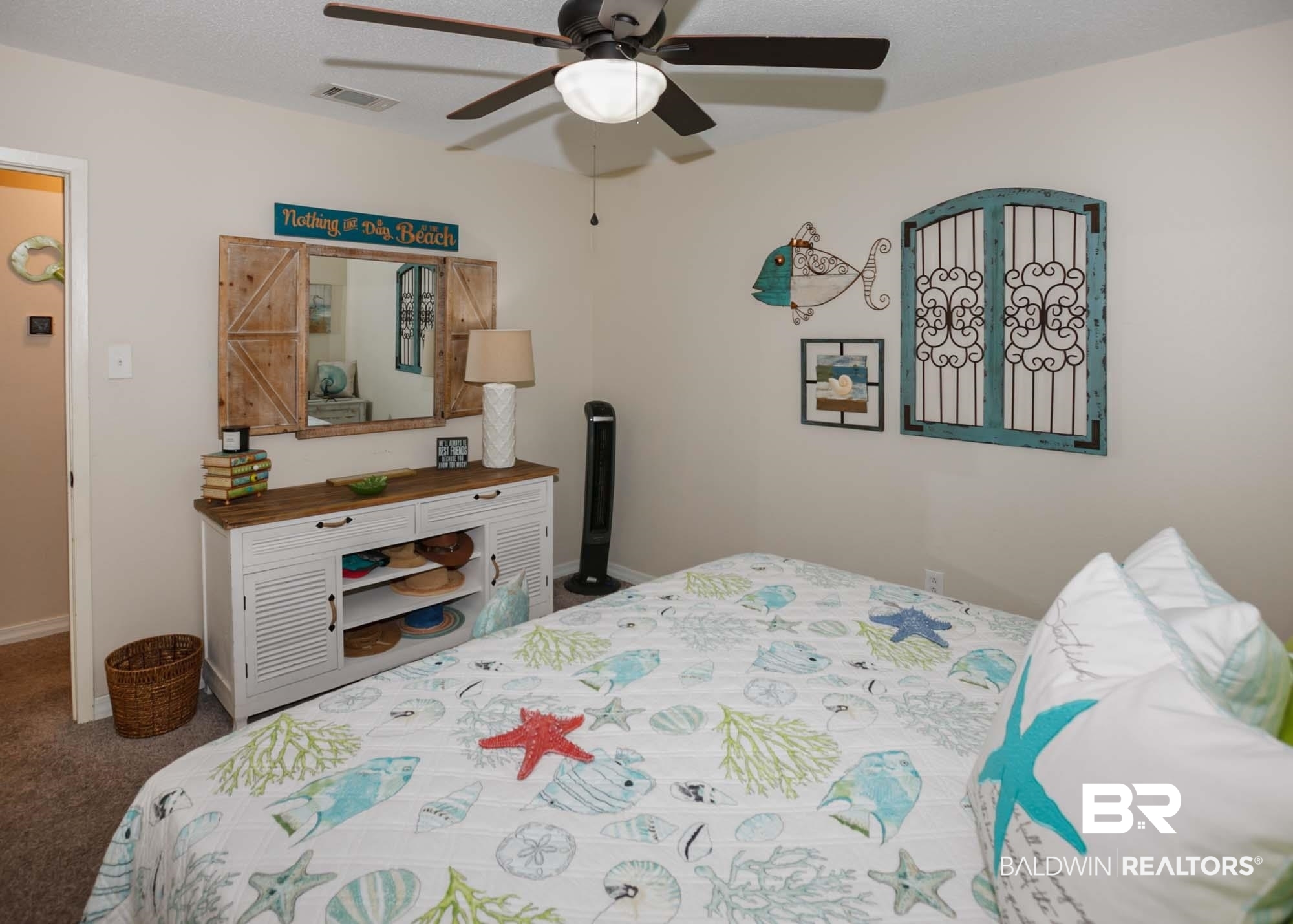 18753 County Road 12 Foley, AL 36535 - Photo 25 of 39 Bedroom featuring ceiling fan and carpet floors