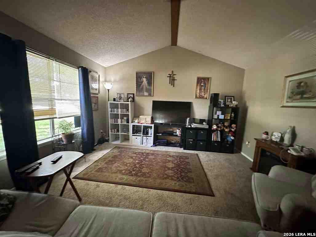 1533 Eichen Road New Braunfels, TX 78130 - Photo 15 of 24 a living room with furniture ceiling fan and a window