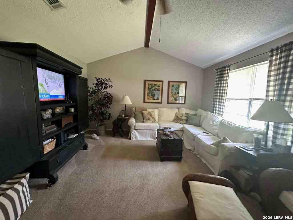 1533 Eichen Road New Braunfels, TX 78130 - Photo 20 of 24 a living room with furniture and a flat screen tv