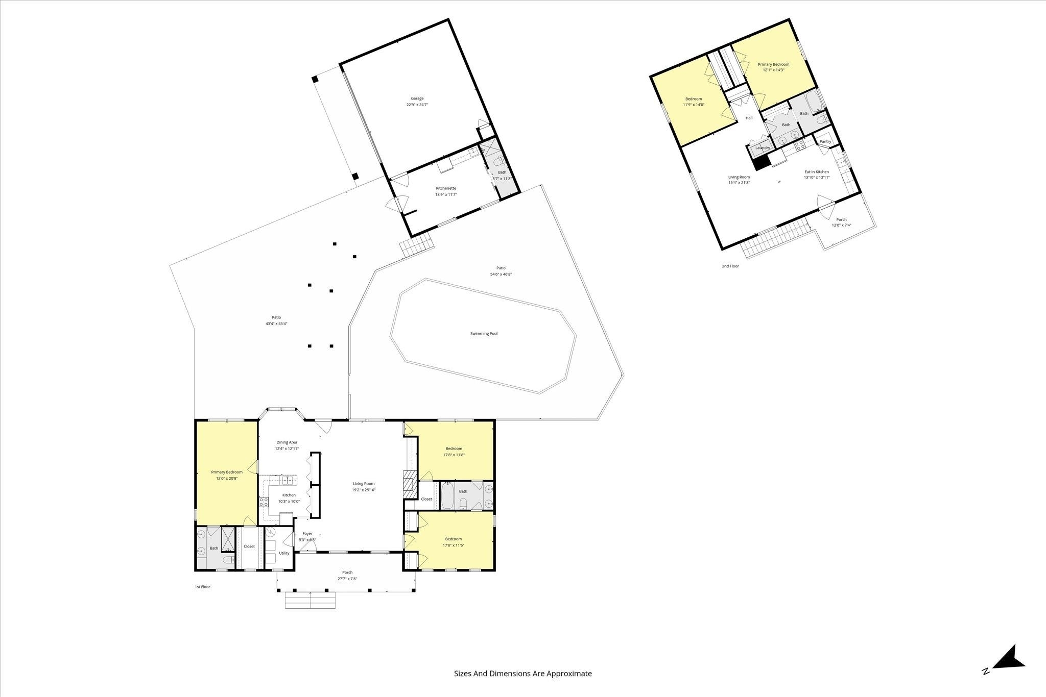 4567 Pine Avenue Saraland, AL 36571 - Photo 46 of 48 View of floor plan / room layout
