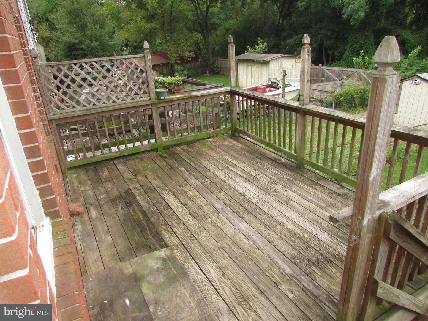 706 Seawall Road Essex, MD 21221 - Photo 25 of 30 Exterior Rear Deck