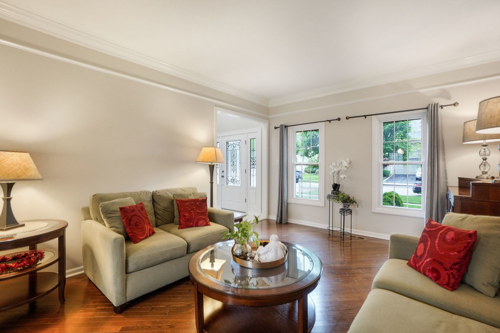 4775 Snapjack Circle Naperville, IL 60564 - Photo 12 of 55 a living room with furniture and a wooden floor