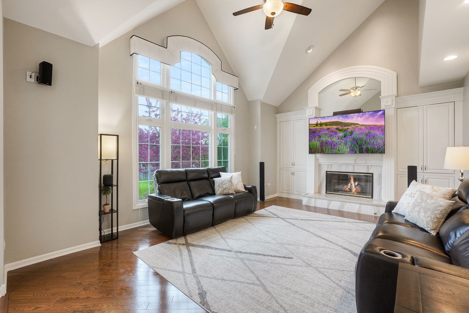 4775 Snapjack Circle Naperville, IL 60564 - Photo 22 of 55 a living room with furniture and a fireplace