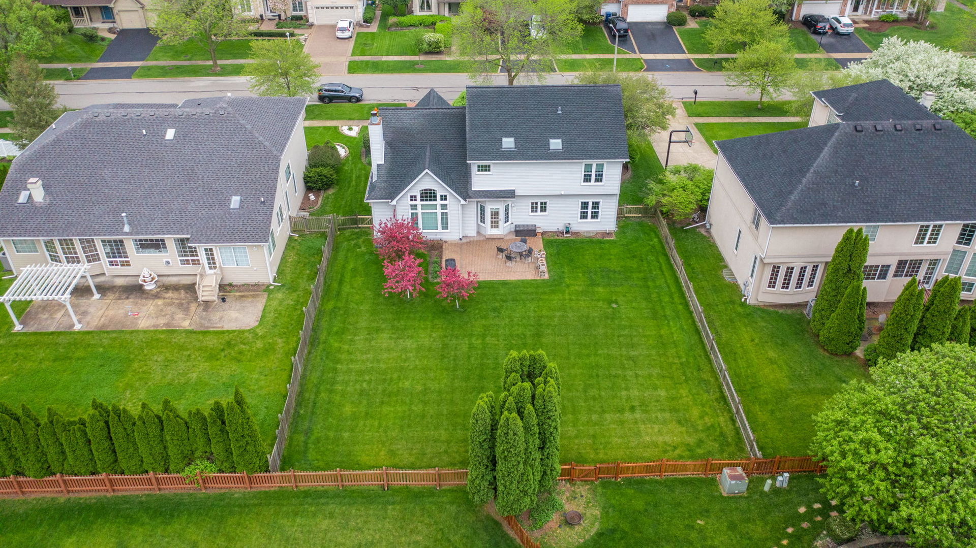 4775 Snapjack Circle Naperville, IL 60564 - Photo 7 of 55 an aerial view of residential houses with outdoor space and street view
