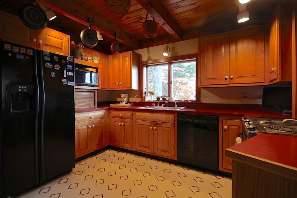 14 Old Tower Road Shapleigh, ME 04076 - Photo 8 of 35 Open kitchen, no rubbing elbows in...