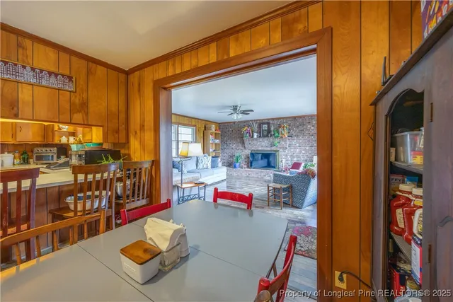 a room with musical instruments