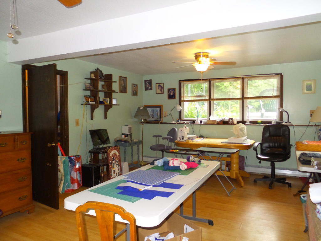 2221 West River Road Sidney, ME 04330 - Photo 13 of 21 Bedroom 3 used for a sewing room