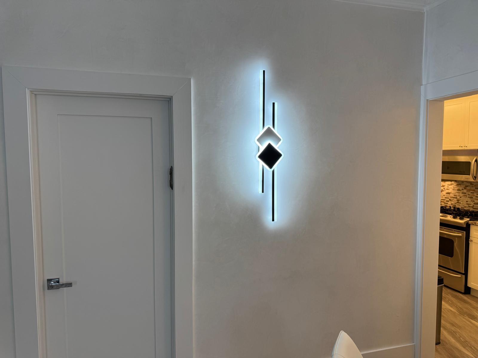 595 West End Avenue, Unit 3D Manhattan, NY 10024 - Photo 16 of 28 Interior details with decorative backsplash, hardwood / wood-style flooring, and appliances with stainless steel finishes