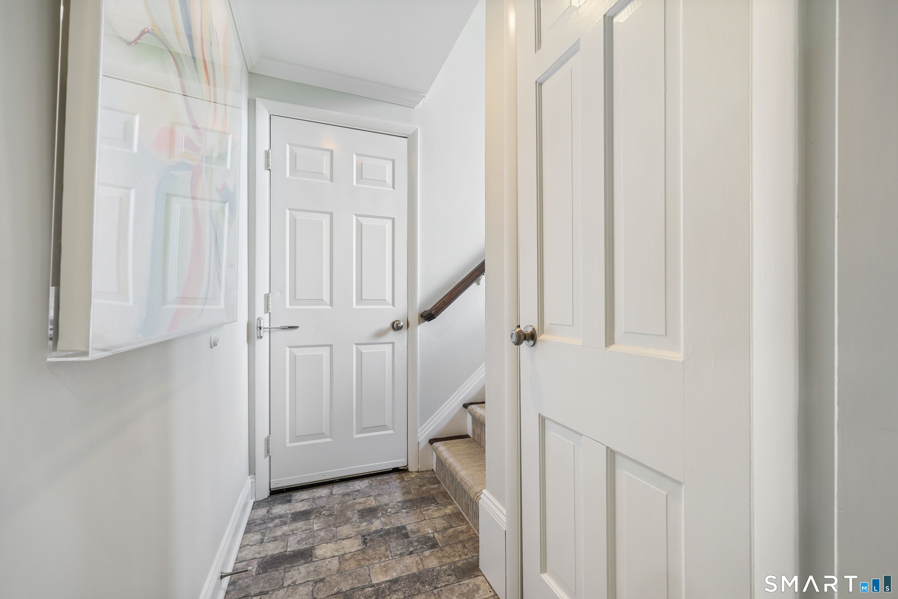 100 Flat Rock Drive Ridgefield, CT 06877 - Photo 22 of 40 a view of entryway with stairs