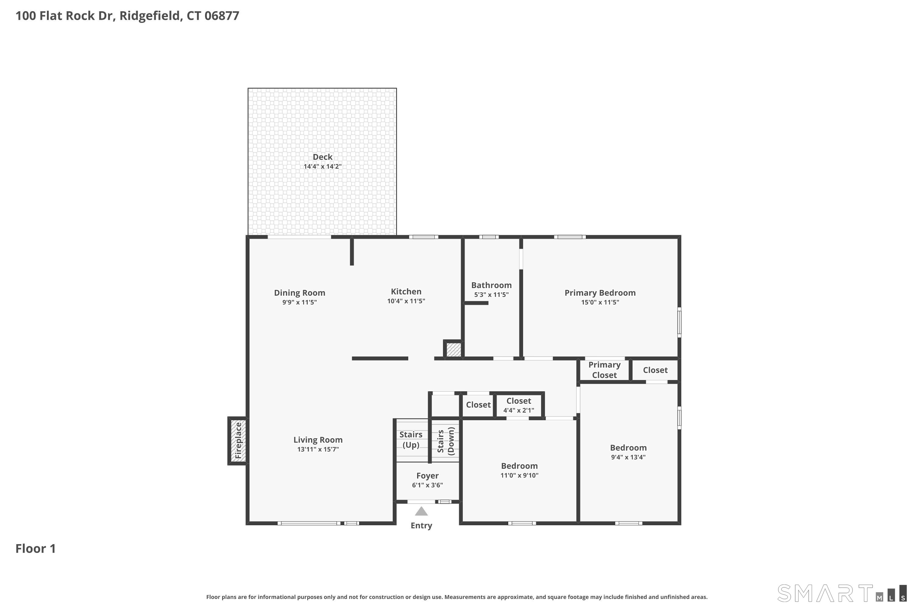 100 Flat Rock Drive Ridgefield, CT 06877 - Photo 35 of 40 a picture of a floor plan