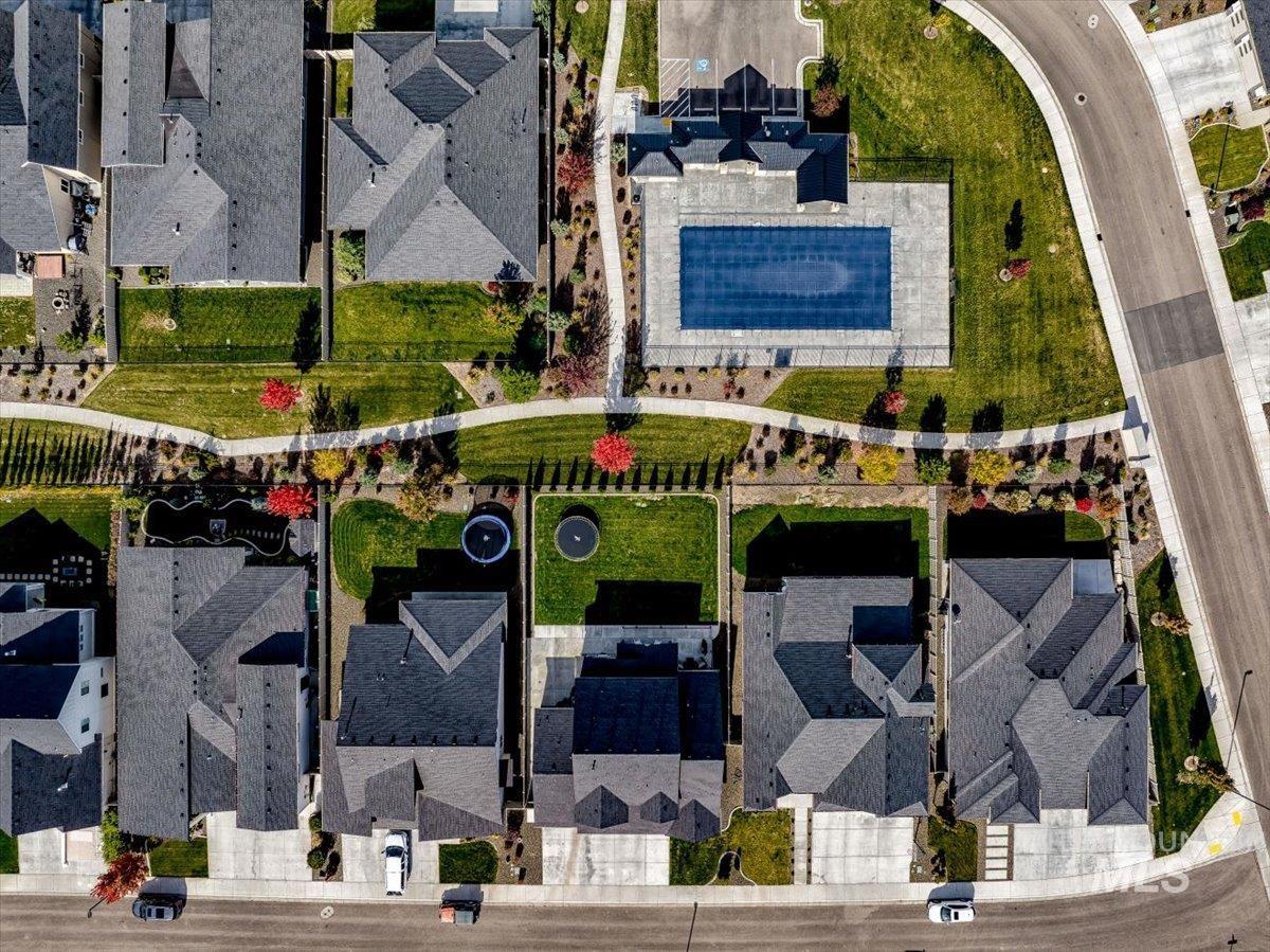 4150 East Fratello Street Meridian, ID 83642 - Photo 42 of 46 Aerial view of residential area