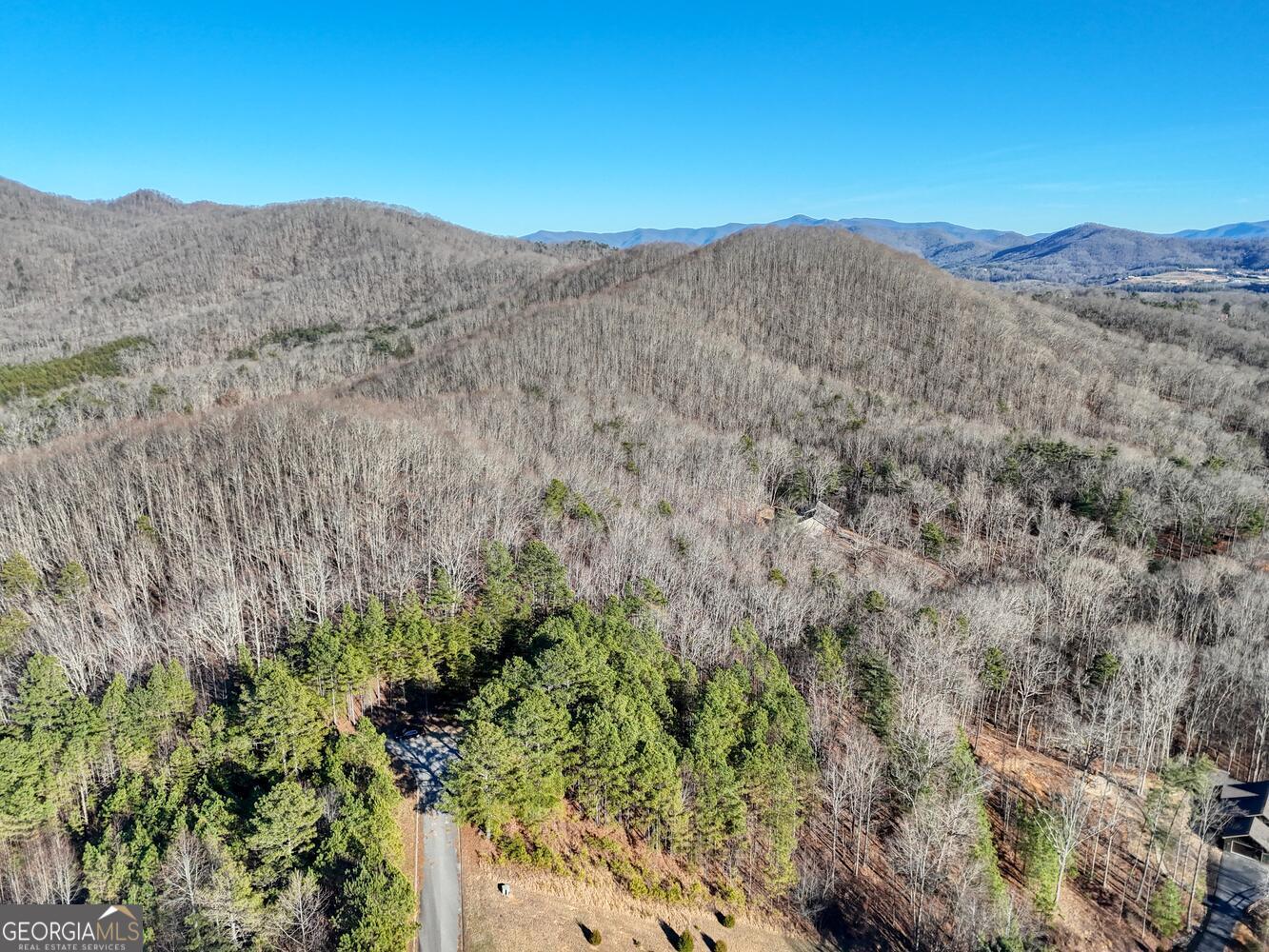 26 Sunset View Blairsville, GA 30512 - Photo 12 of 18 a view of a mountain range with trees in the background