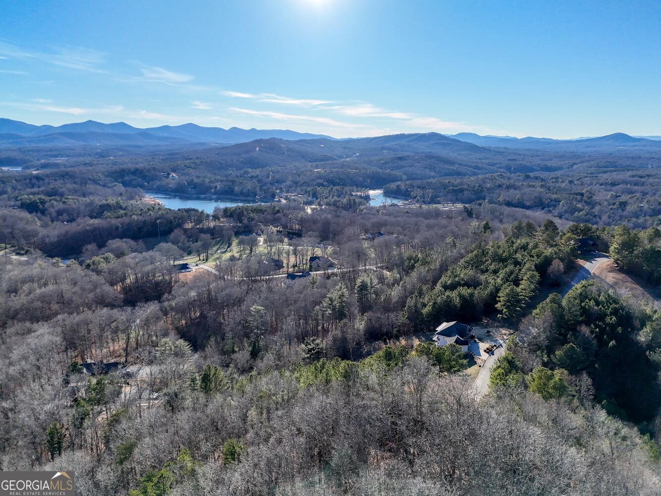 26 Sunset View Blairsville, GA 30512 - Photo 6 of 18 an aerial view of mountain and yard