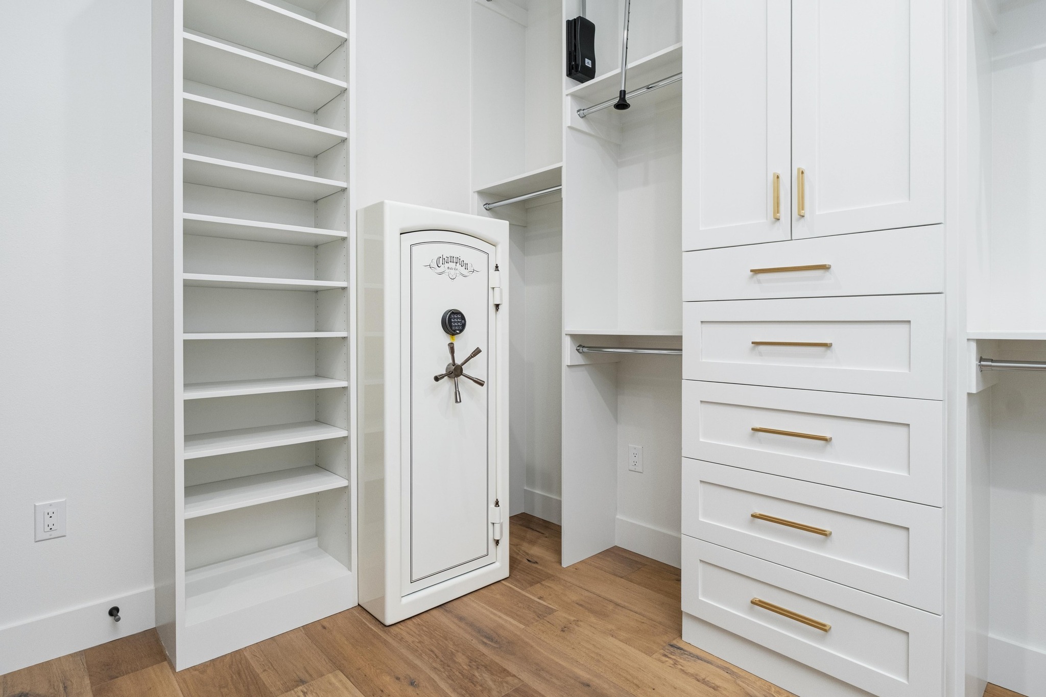 0 Old Red Ranch Road Dripping Springs, TX 78620 - Photo 18 of 40 a view of walk in closet with empty racks