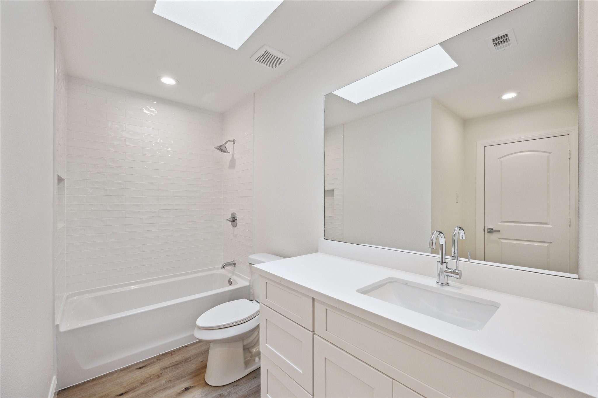 1935 Willow Road Wallis, TX 77485 - Photo 28 of 34 a bathroom with a sink a toilet and shower