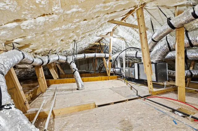 a view of a city street view with ocean view