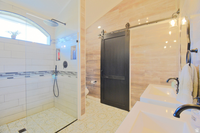 656 South Bullion Canyon Road Marysvale, UT 84750 - Photo 10 of 57 Bathroom featuring double vanity and walk in shower