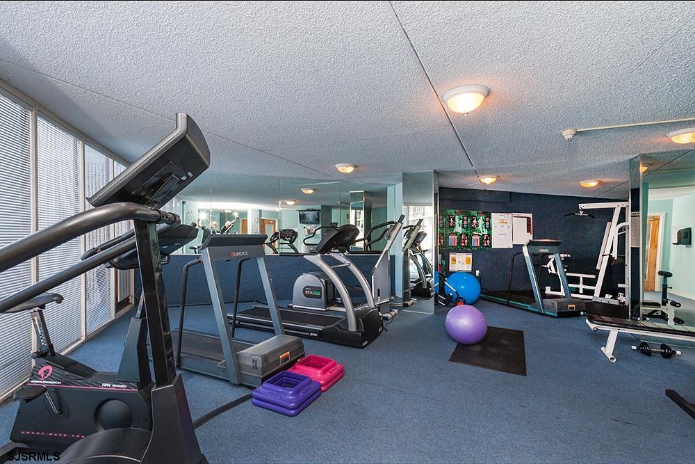 935 Ocean Avenue, Unit 315 Ocean City, NJ 08226 - Photo 36 of 37 a view of a room with gym equipment
