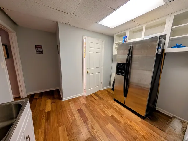 a view of a terrace with outdoor seating