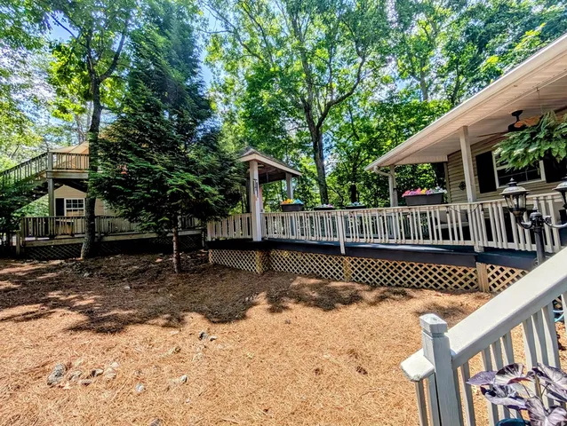 a view of outdoor space and yard