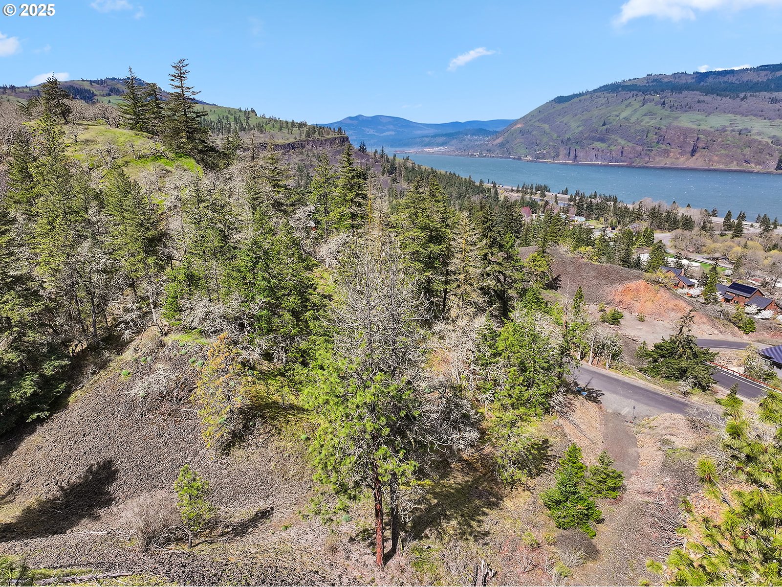 Asher Street, Unit 37 Mosier, OR 97040 - Photo 16 of 39 a view of a city with mountains in the background
