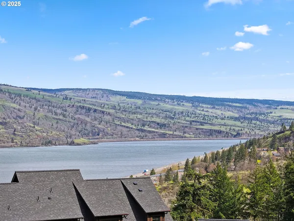 an aerial view of a beach