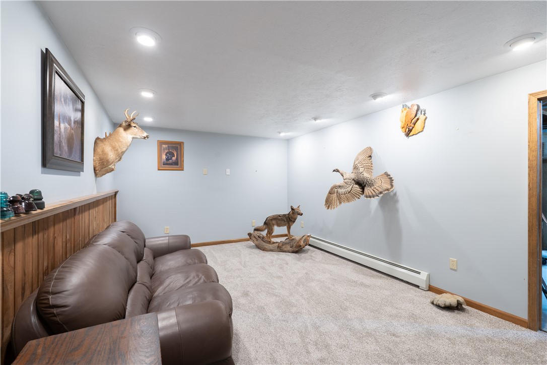 10131 Runyon Road Ossian, NY 14437 - Photo 32 of 49 Partially finished basement