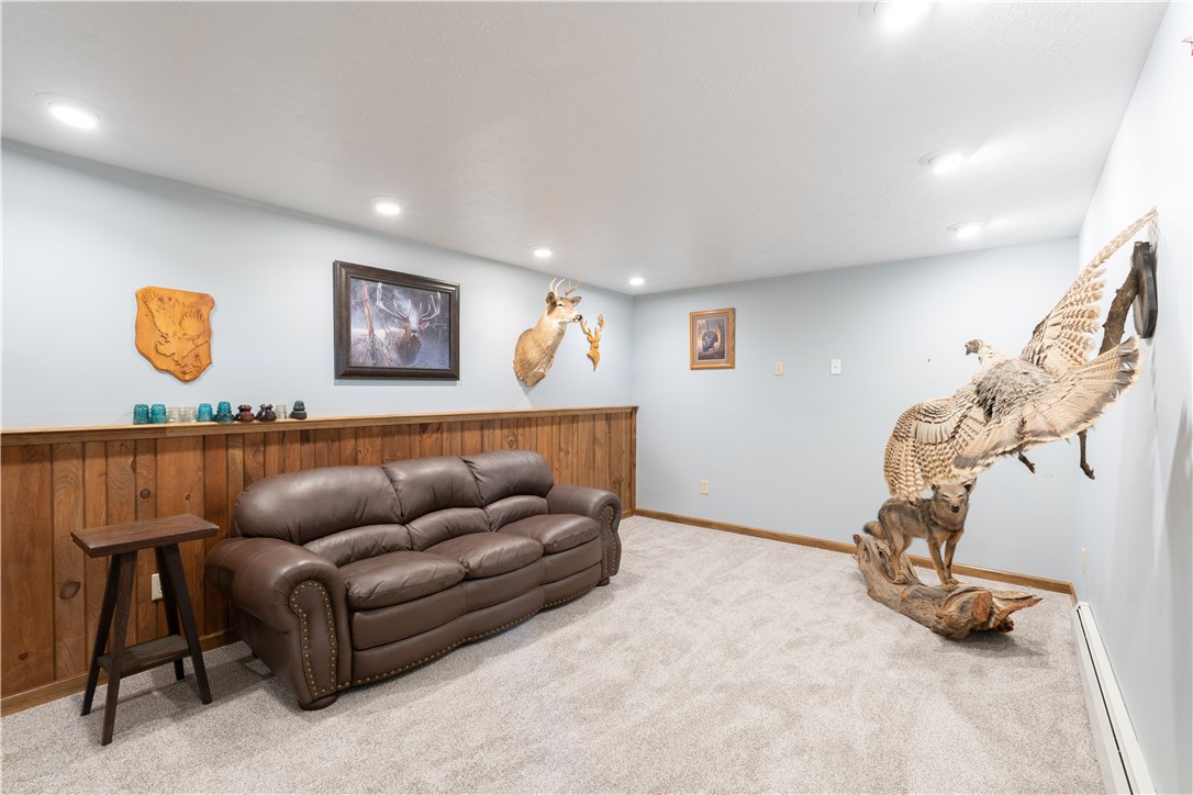 10131 Runyon Road Ossian, NY 14437 - Photo 33 of 49 Partially finished basement