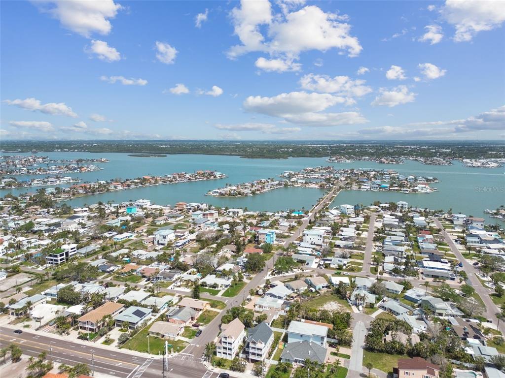 16033 Gulf Boulevard Redington Beach, FL 33708 - Photo 97 of 98 an aerial view of residential building with outdoor space