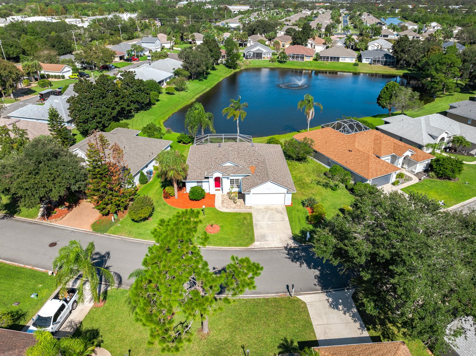 1116 Compass Row St. Augustine, FL 32080 - Photo 2 of 68 Aerial view of residential area featuring a large body of water