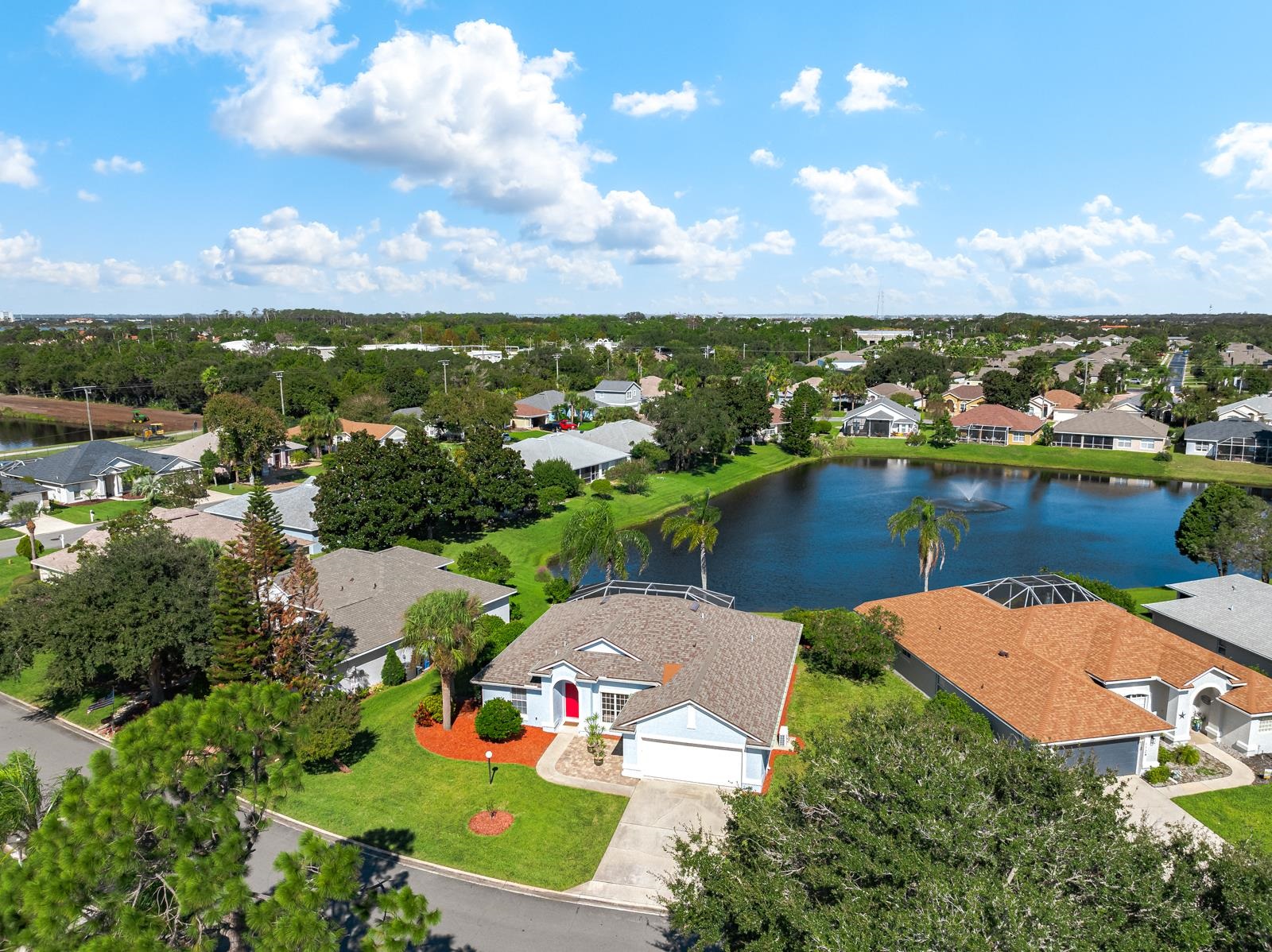 1116 Compass Row St. Augustine, FL 32080 - Photo 55 of 68 Aerial view of residential area featuring a large body of water