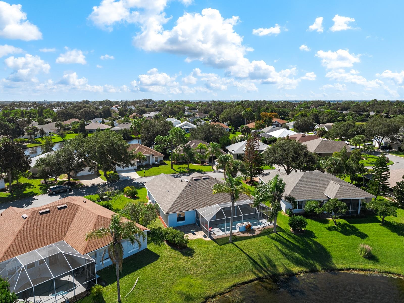 1116 Compass Row St. Augustine, FL 32080 - Photo 56 of 68 Aerial perspective of suburban area featuring a nearby body of water