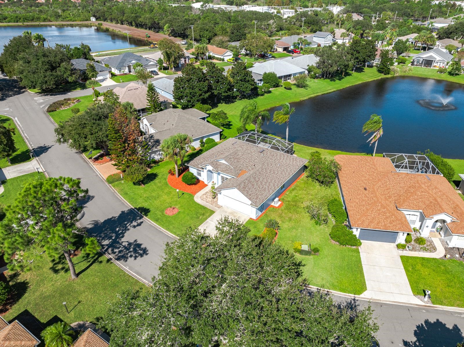 1116 Compass Row St. Augustine, FL 32080 - Photo 64 of 68 Aerial perspective of suburban area with a large body of water