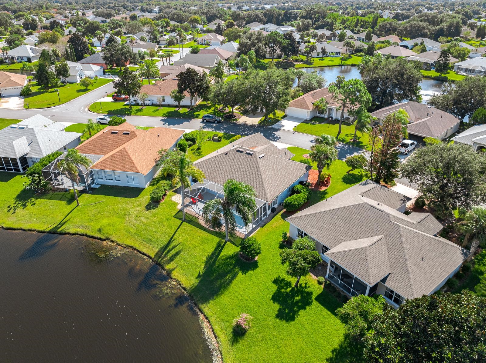 1116 Compass Row St. Augustine, FL 32080 - Photo 66 of 68 Aerial view of residential area featuring a large body of water