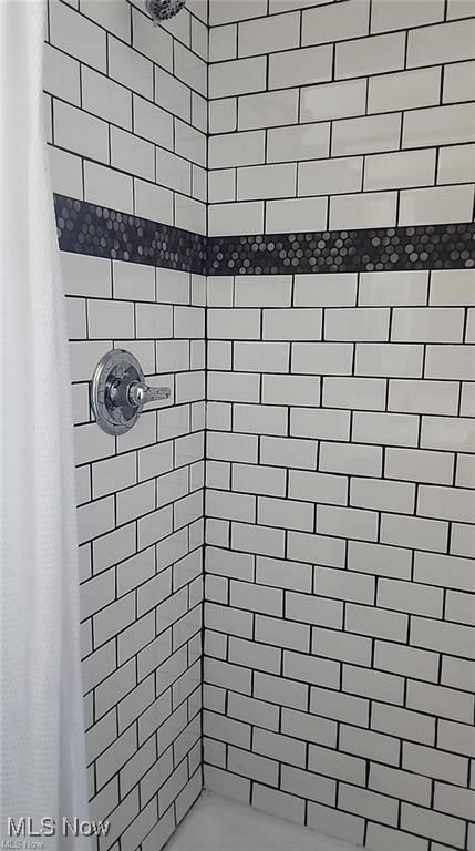 23621 Colbourne Road Euclid, OH 44123 - Photo 13 of 45 Bathroom with a shower with shower curtain