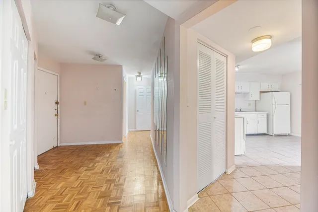 a view of a bathroom with a bathroom