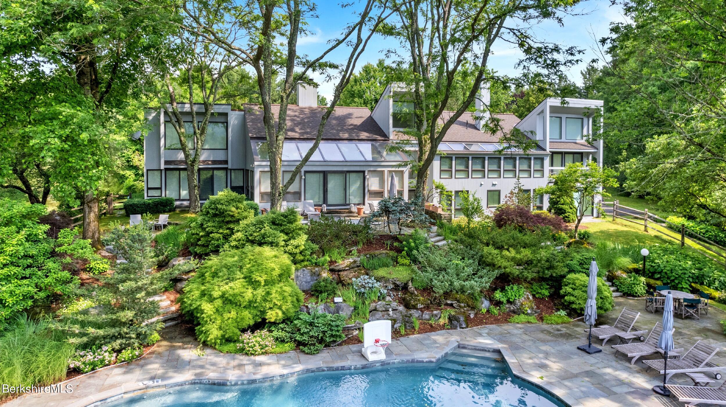 180 West Center Road West Stockbridge, MA 01266 - Photo 1 of 60 View from pool