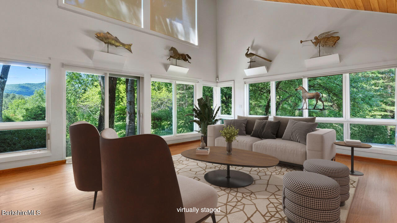 180 West Center Road West Stockbridge, MA 01266 - Photo 11 of 60 Virtually staged TV room