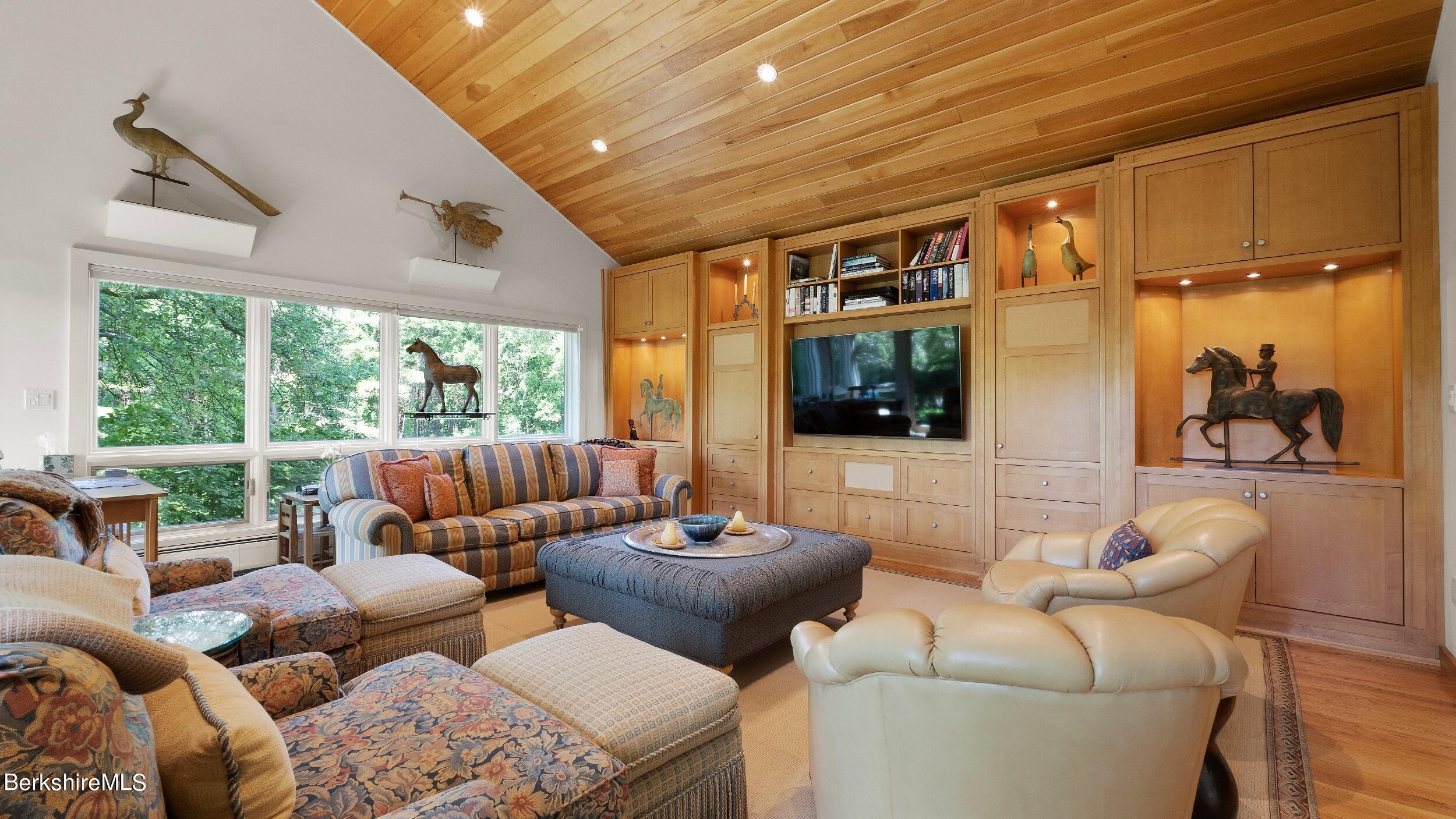 180 West Center Road West Stockbridge, MA 01266 - Photo 12 of 60 TV room adjacent to Great Room