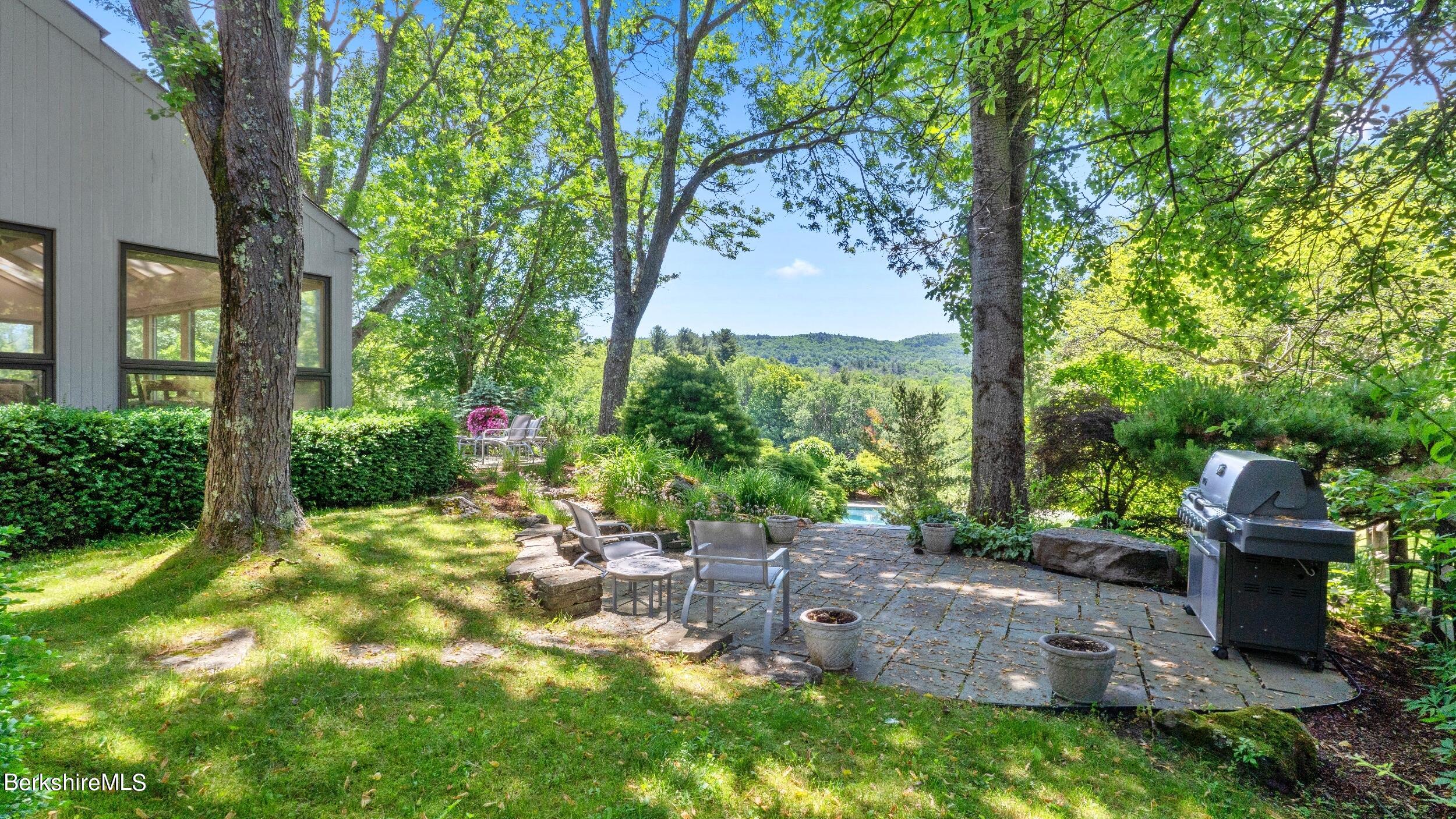 180 West Center Road West Stockbridge, MA 01266 - Photo 43 of 60 Lower Patio / grilling area