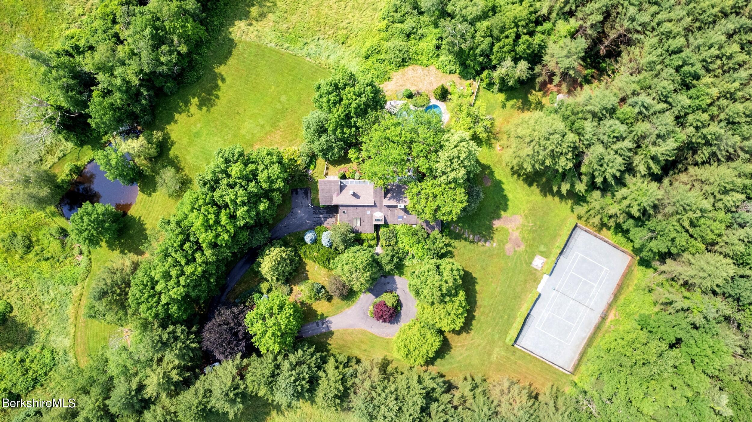 180 West Center Road West Stockbridge, MA 01266 - Photo 5 of 60 Bird eye view
