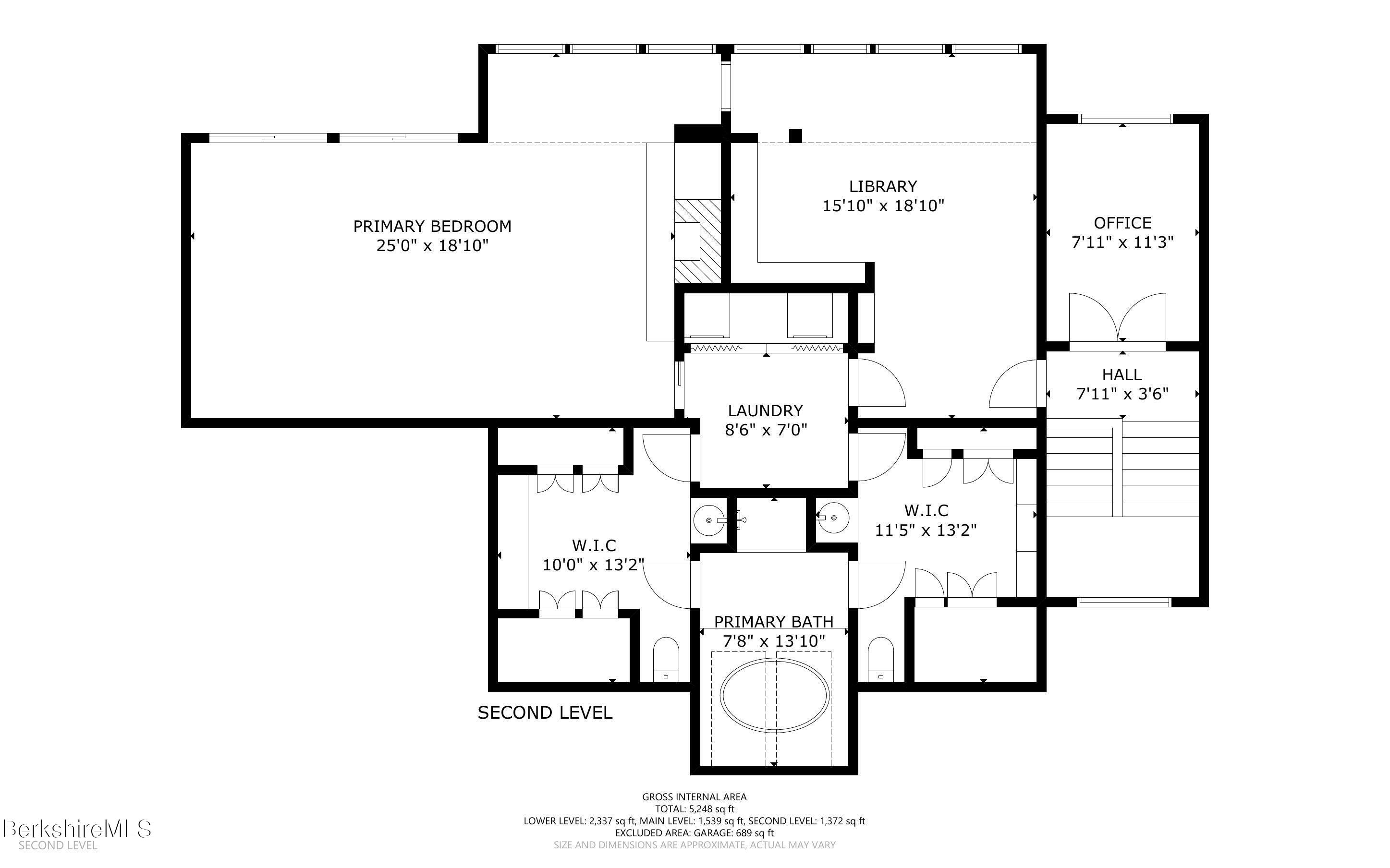 180 West Center Road West Stockbridge, MA 01266 - Photo 60 of 60 floorplan 2nd level