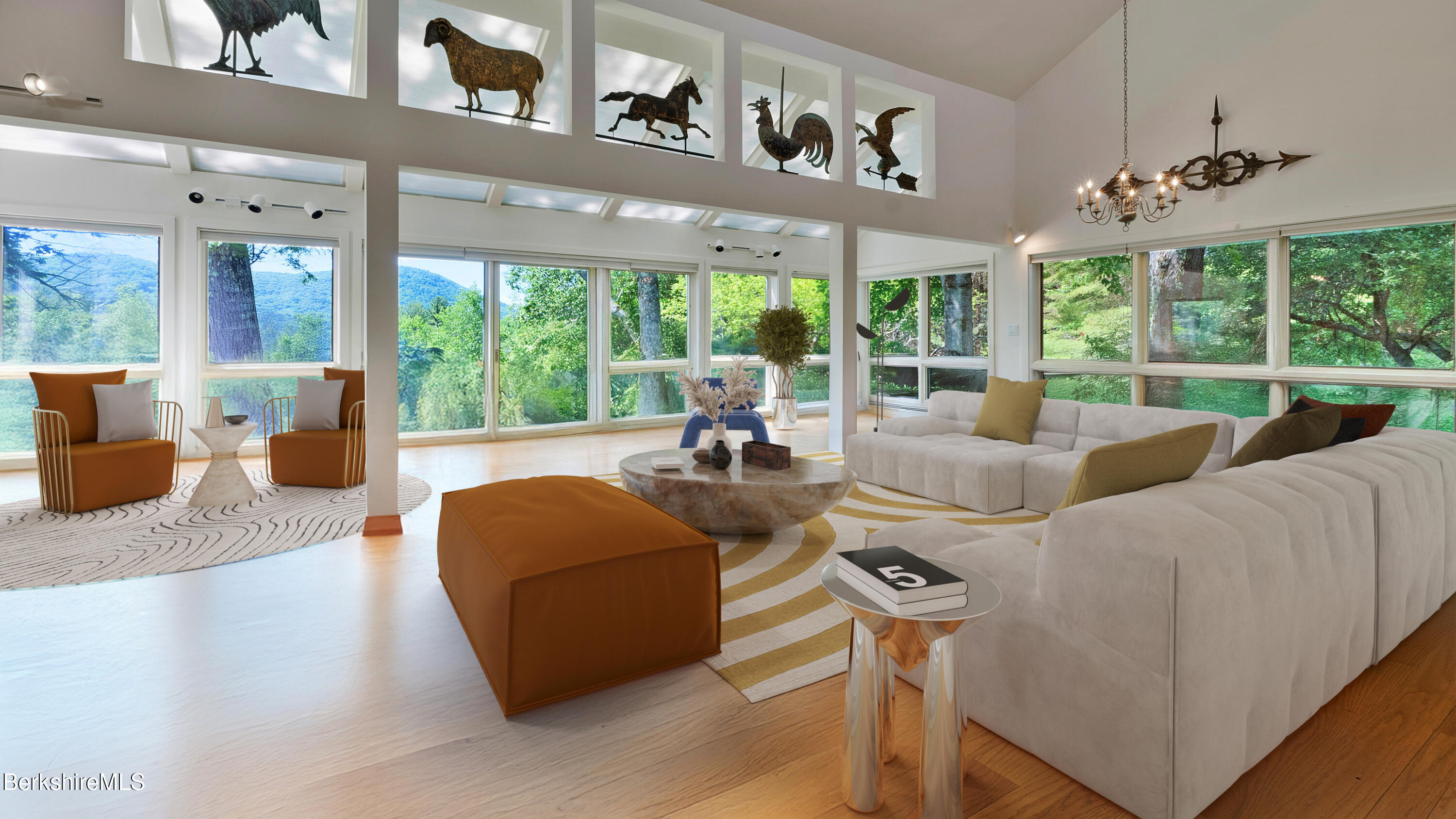 180 West Center Road West Stockbridge, MA 01266 - Photo 8 of 60 Virtually staged Great Room