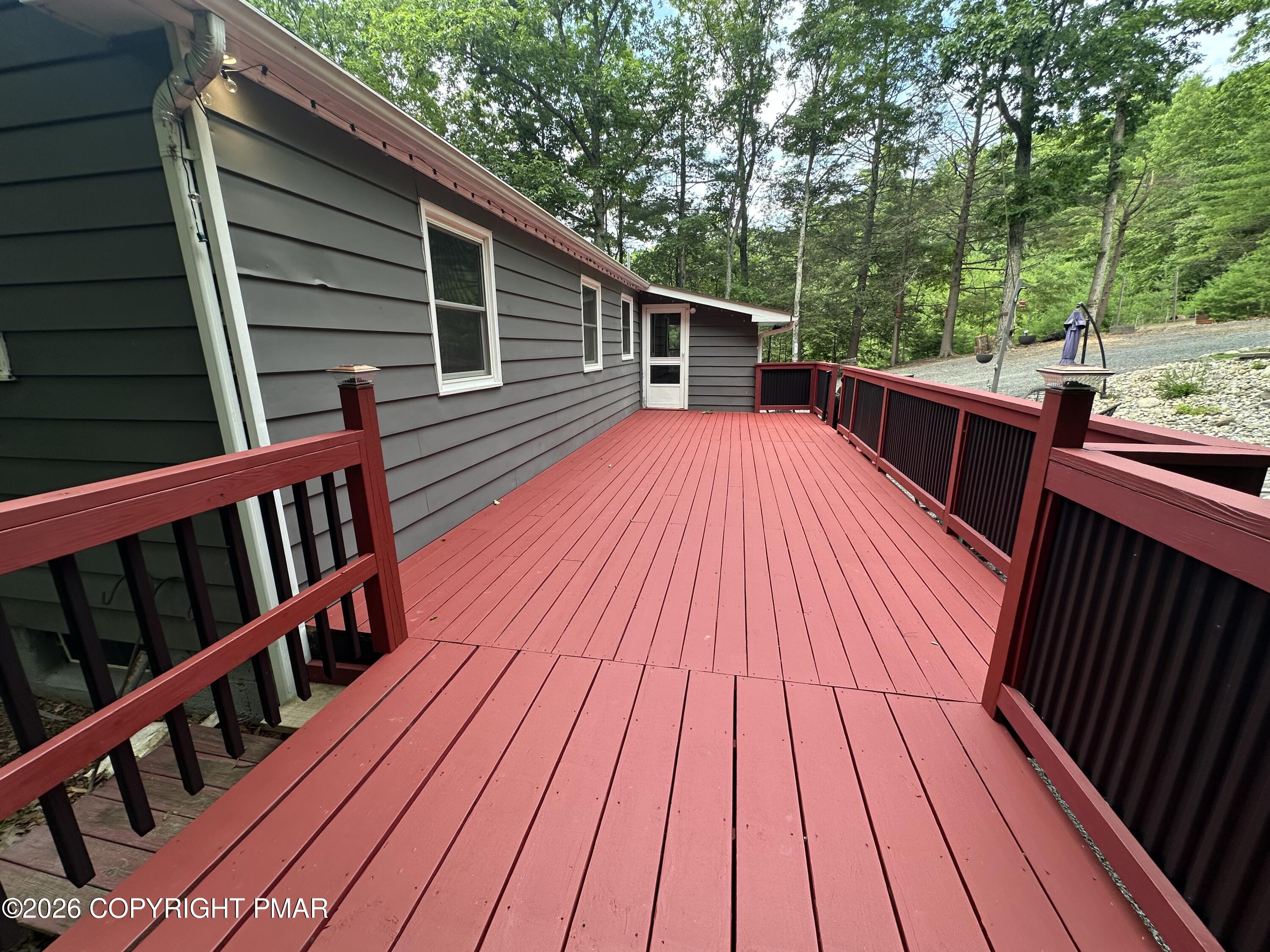 1232 Milford Road Dingmans Ferry, PA 18328 - Photo 10 of 35 Back deck