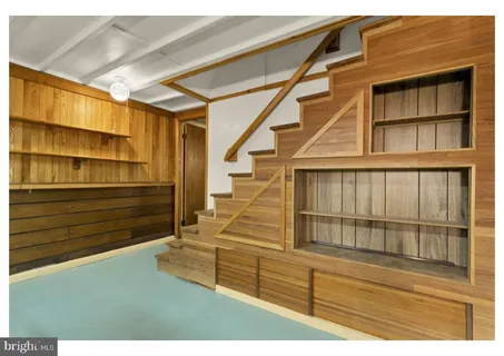 a view of a house with a large window