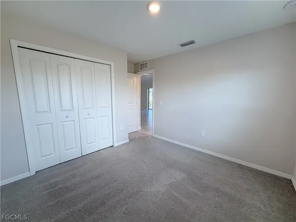 a view of empty room