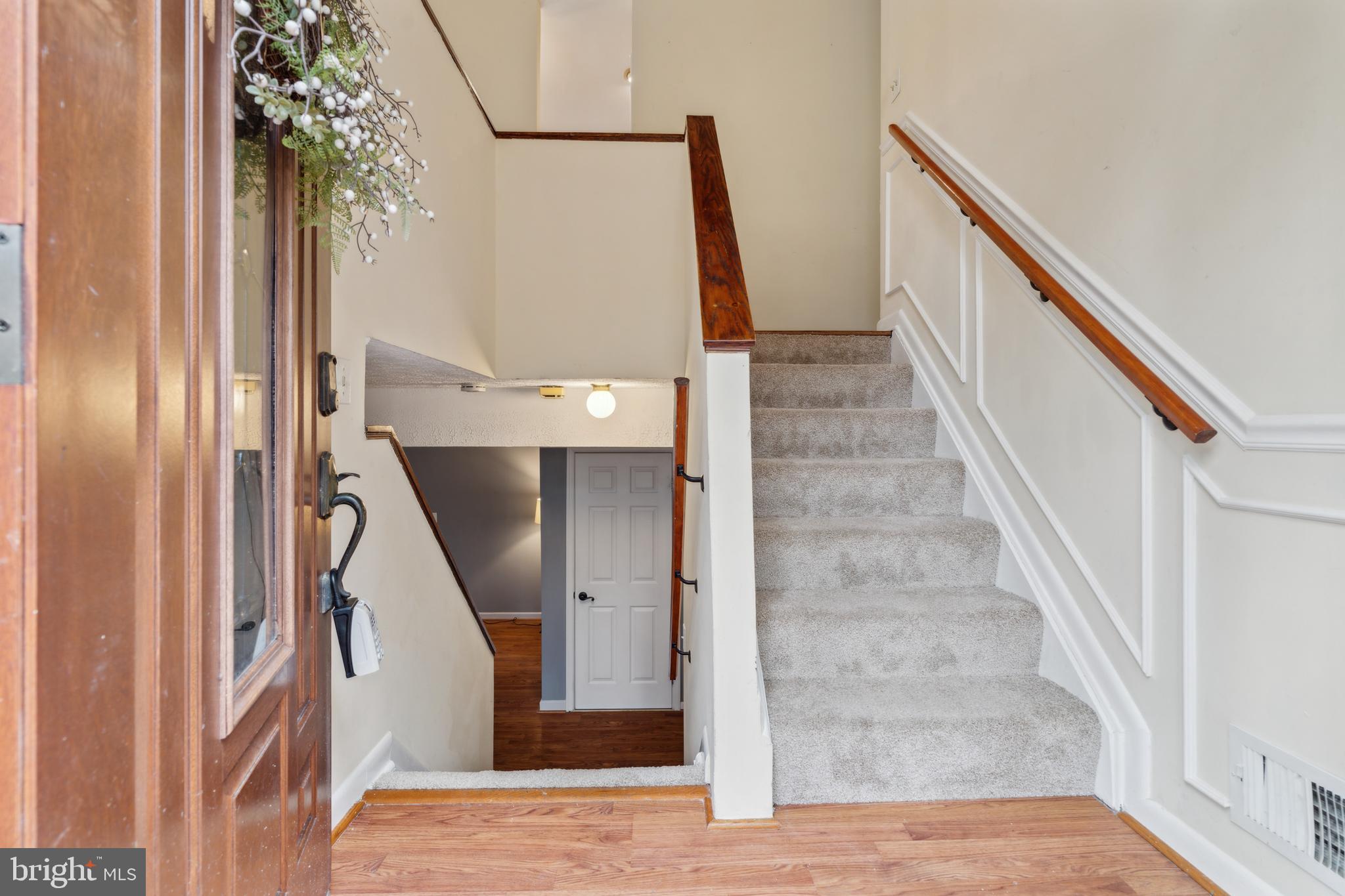 698 Benfield Road Severna Park, MD 21146 - Photo 3 of 28 a view of entryway and hall with wooden floor