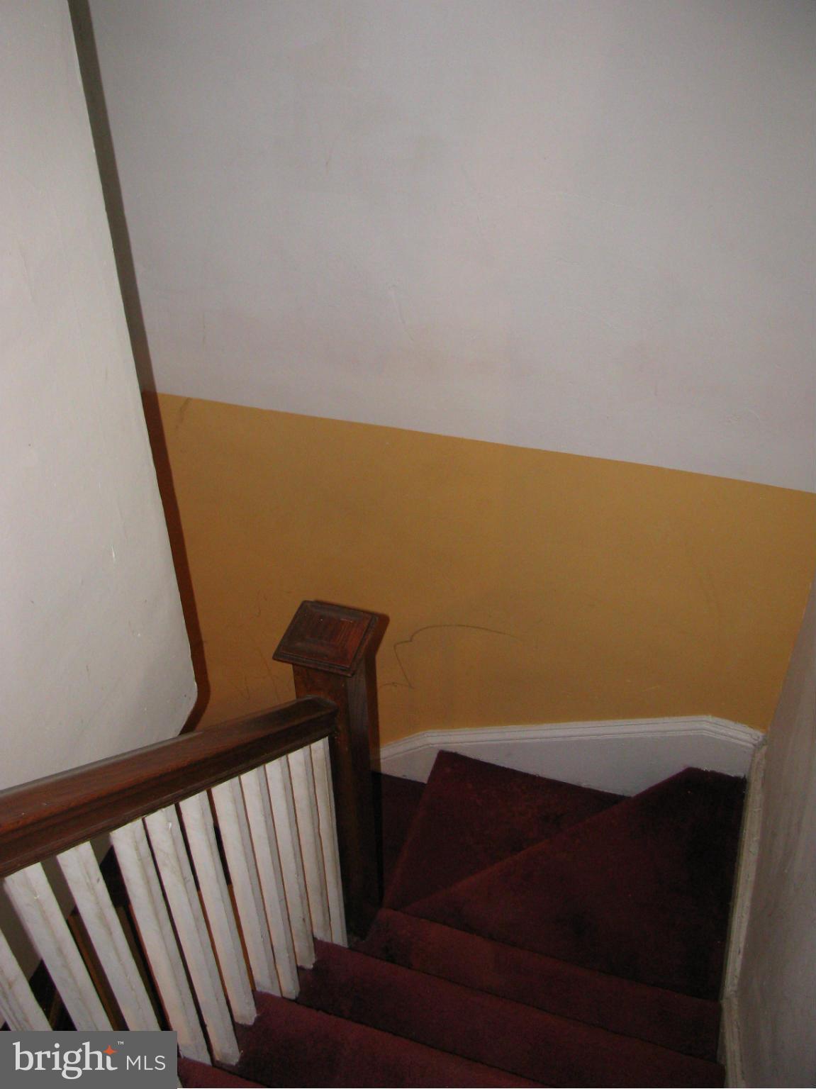 598 Park Road Northwest Washington, DC 20010 - Photo 19 of 23 Stairway Between 1st & 2nd Floors