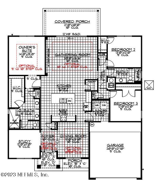 85124 Sandy Ridge Loop, Unit 14 Yulee, FL 32097 - Photo 28 of 28 Waltham II Floorplan